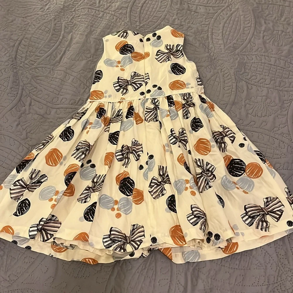 Primigi Cream Sleeveless A-line Sundress - Picture 4 of 4